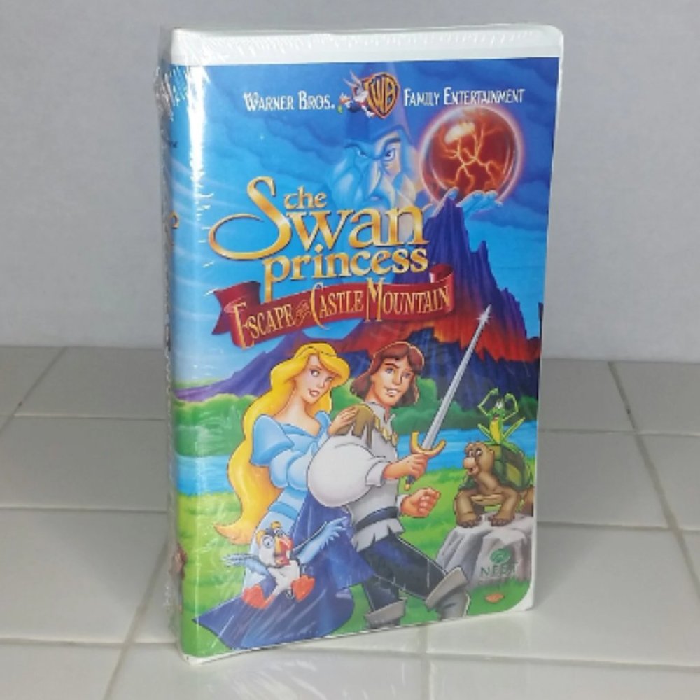 1997 The Swan Princess VHS Tape Sealed